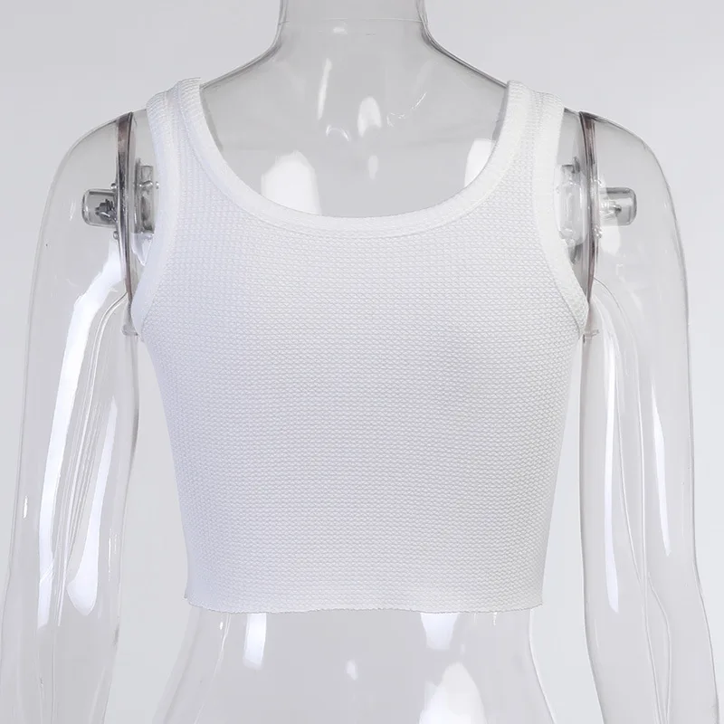 

ALLNeon Vintage Y2K Letter Embroidery Sleeveless Tank Tops Punk Grunge Streetwear U-neck Black Crop Top E-girl Fashion Slim Vest