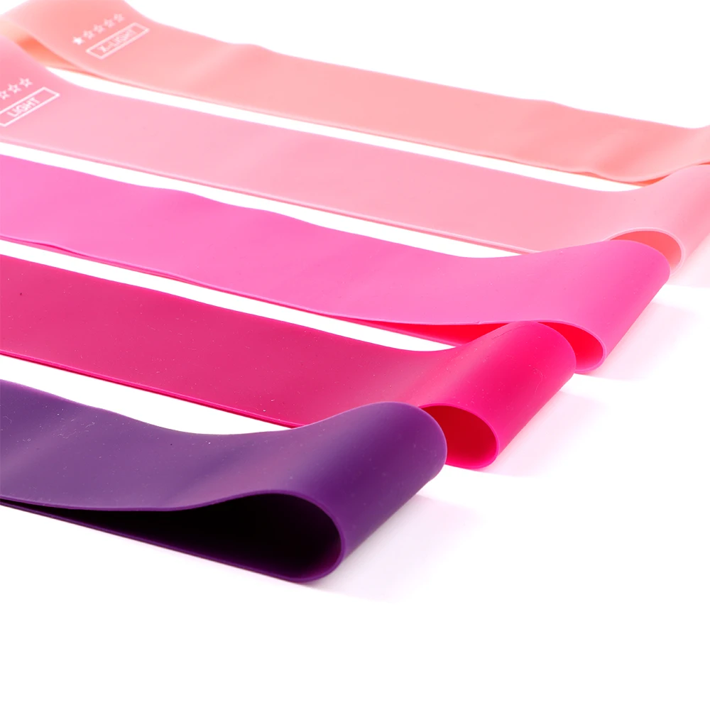 Спортивные резинки для йоги эластичная лента фитнеса растягивающаяся