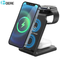 4 in 1 qi wireless watch charger dock for apple iwatch 7 6 se 5 airpods pro station fast charging for iphone 13 12 11 xs xr x 8