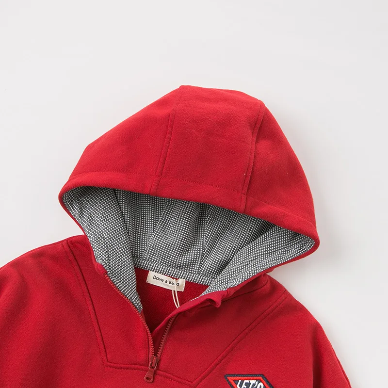 DBK11268 dave bella/осенне-зимняя детская футболка для мальчиков с длинными рукавами и