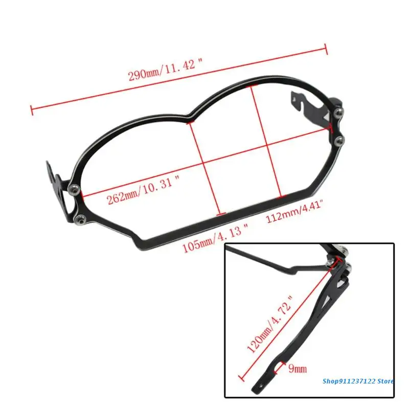 

P82B Защитная крышка для мотоциклетной фары для bmw R1200GS ADV 2004-2012 аксессуары для мотоциклов