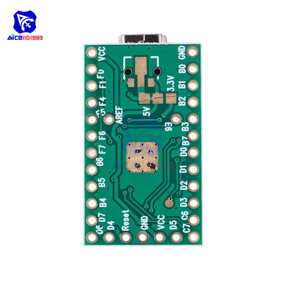 Плата расширения diymore Teensy 2,0 USB AVR ATMEGA32U4 с кабелем для передачи данных для Arduino