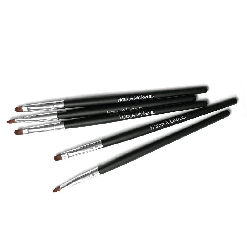 1/3/5 шт. Новая кисточка для макияжа подводка глаз с одной скошенной деревянной