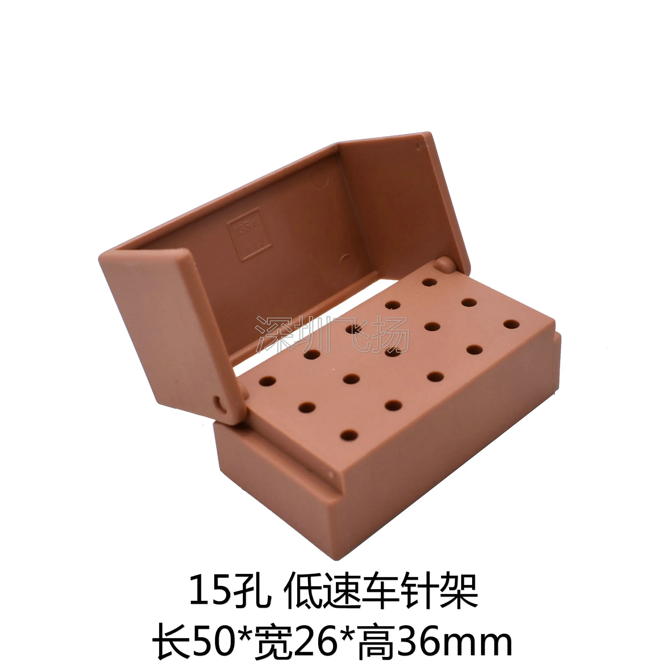 15 отверстий Держатель зубных боров блок для стоматологической дезинфекции