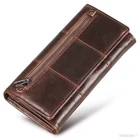 Cobbler Legend женский кошелек из натуральной кожи, лоскутные кошельки для женщин, клатчи для телефона, женские кошельки, портмоне, Длинные