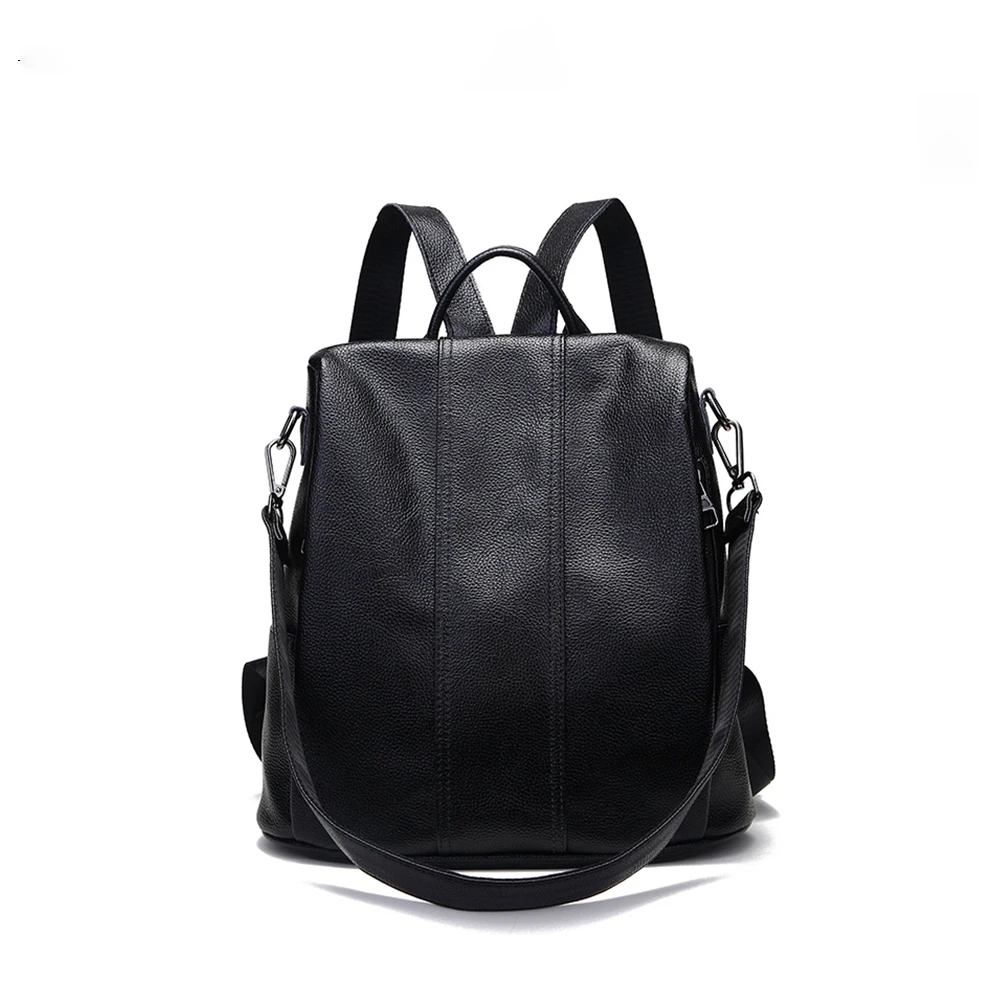 

PU Leather Litchi Patroon Luxury Adjustment Shoulder Strap Design Zipper Backpack Women Bags 2020 Large Capacity