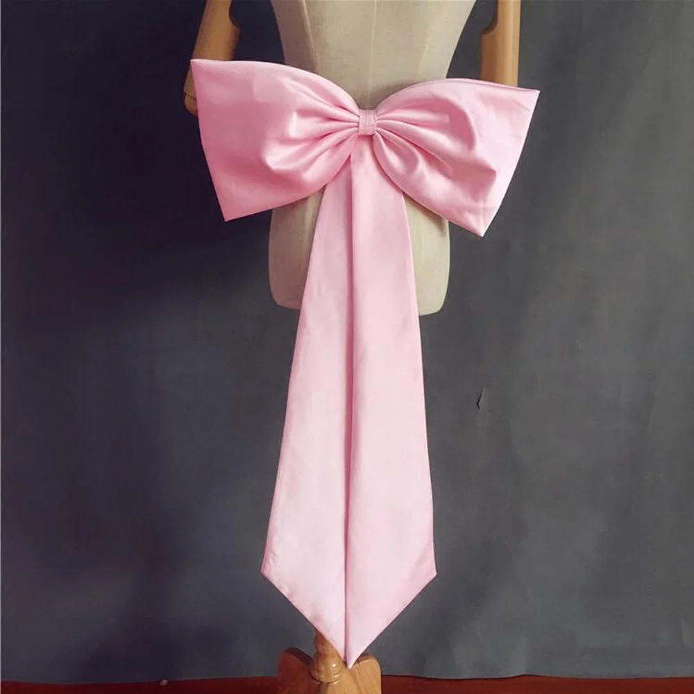 Mingli Tengda Pink Satin Bow Party Wedding Dress Accessory Elegant Buttons Removable Prom Dresses Separated Knot Custom Made
Mingli Tengda Pink Satin Bow Party Wedding Dress Accessory Elegant Buttons Removable Prom Dresses Separated Knot Custom Made