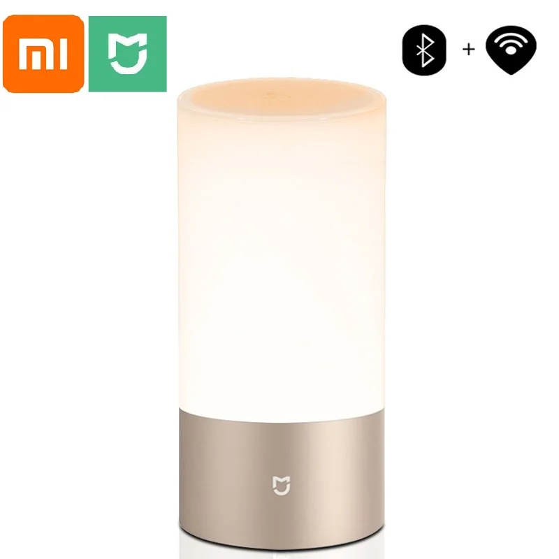 Yeelight Xiaomi прикроватная лампа MJCTD01YL Светодиодная настольная умный свет сенсорное