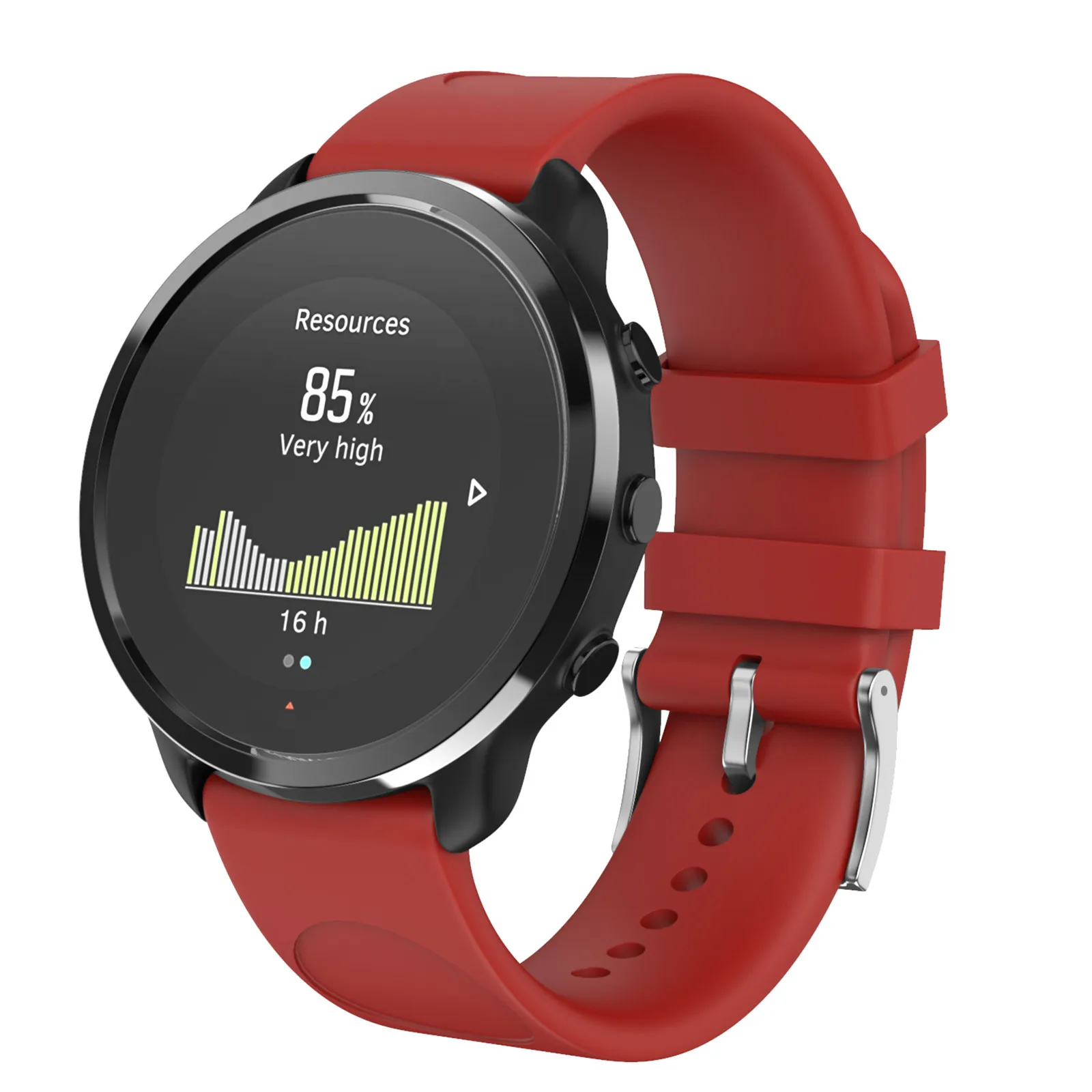 

Ремешок силиконовый для часов Suunto 3, браслет с круглым рисунком для фитнеса, 20 мм