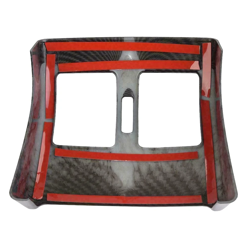 Вентилятор заднего кондиционера из углеродного волокна Накладка для Mercedes Benz C Class