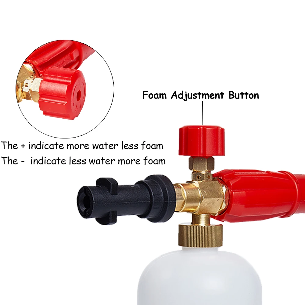 Пенная насадка для Karcher пенораспылитель шлангов моек высокого давления K2 K3 K4 K5 K6