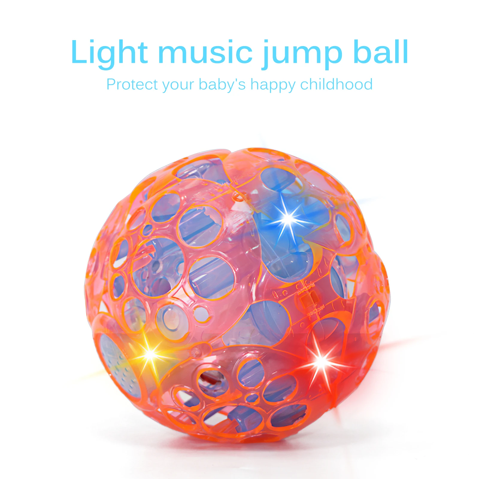 

LED Light Up Balls Grow In The Dark Tumbler LED Balloon Lights Toys Mini Flash Lamps Toys For Children Christmas Party