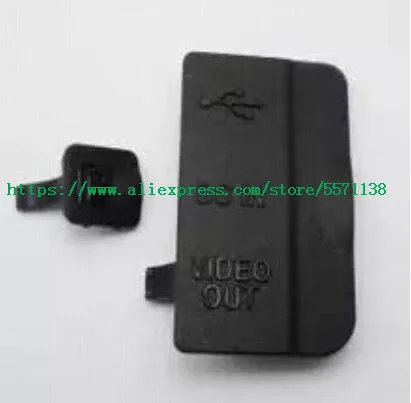 Новый USB/HDMI DC IN/VIDEO OUT резиновая Нижняя крышка двери для NIKON D80 цифровая камера