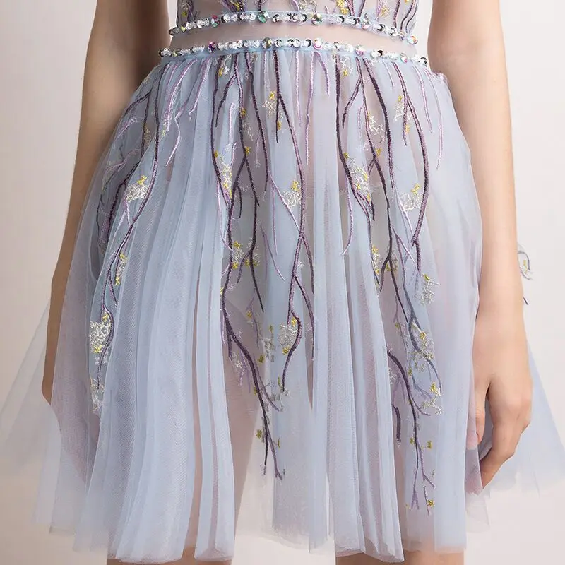 

2021 FENTEFEN Plus Size Short Dress Evening Party Dresses prom dresses Clubhouse robe de soiree vestidos Sexy Dress BX-0111