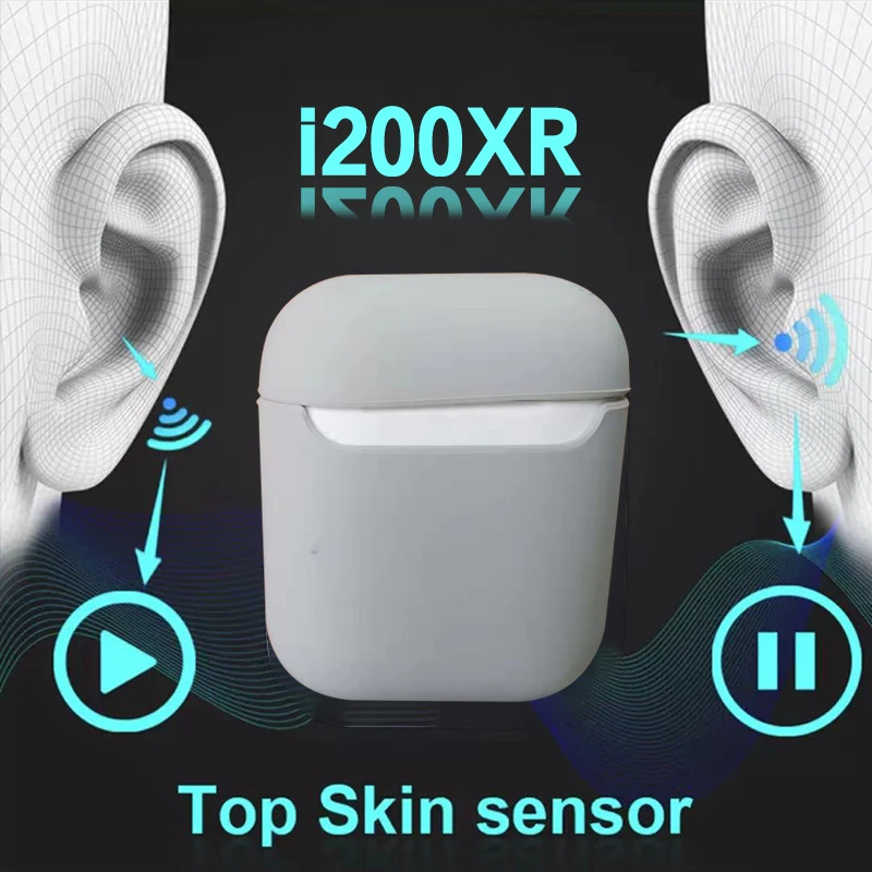 Istoreshop последние i200RS tws 1:1 Беспроводная bluetooth-гарнитура Realtek чип для iPhone и Android i10/i12/i20/i80/i100/i200/i1000