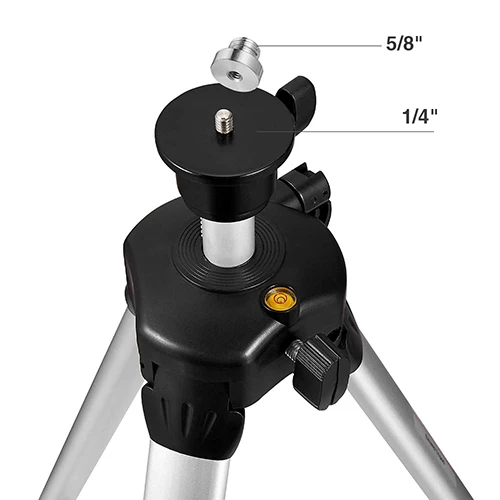 Tripod And Adapter FIRECORE 1,5 м 1/" интерфейс Регулируемый алюминиевый лазерный уровень Штатив для лазерного уровня с адаптером - Цвет: Tripod And Adapter