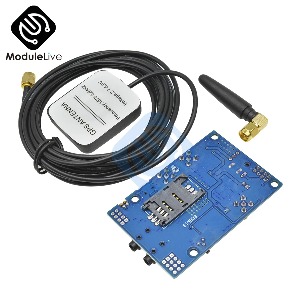 Модуль SIM808 GSM GPRS GPS макетная плата SMA с антенной для Arduino | Инструменты