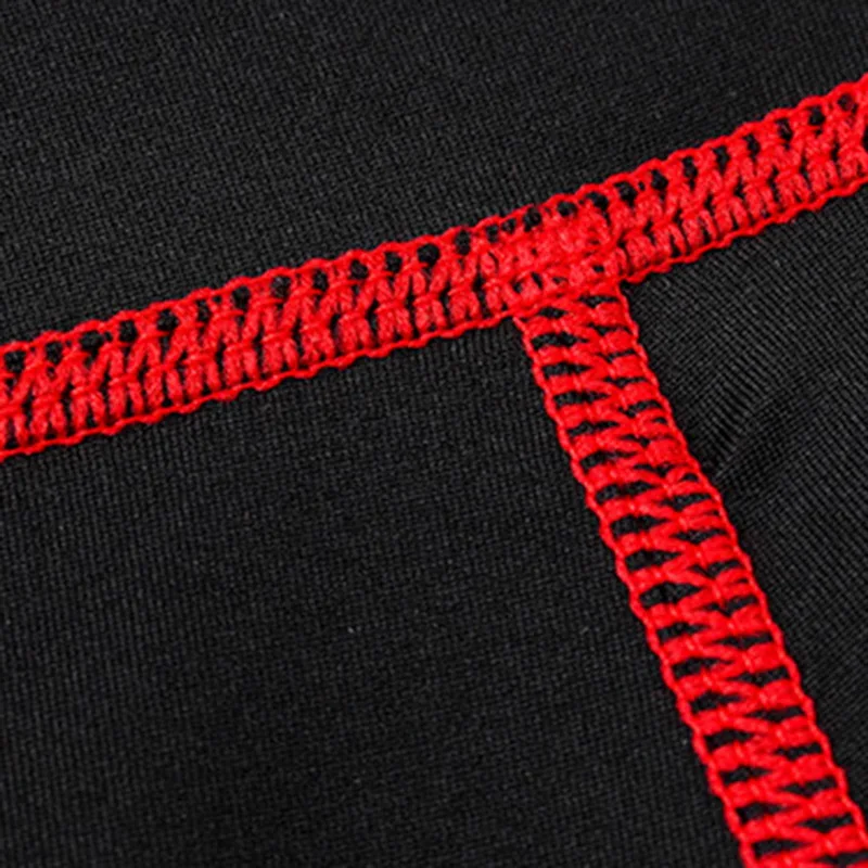 Мужские Компрессионные шорты для фитнеса бега спорта брифы тренажерного зала