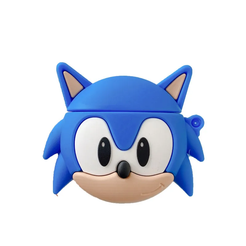 Чехол для AirPods Pro милый мультяшный силиконовый чехол наушников аниме Sonic Apple Air Pods 12