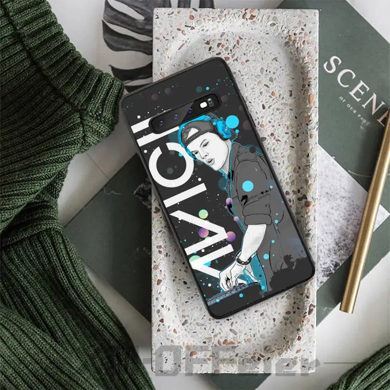 DJ Avicii золотой чехол coque fundas etui для samsung galaxy A10 A20 A30S A40 A50 A51 A70 A71 note 8 9 10 | Мобильные