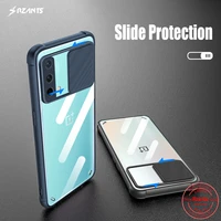 rzants for oneplus nord ce 5g case lens protection airbag conor slim thin clear cover soft casing phone shell