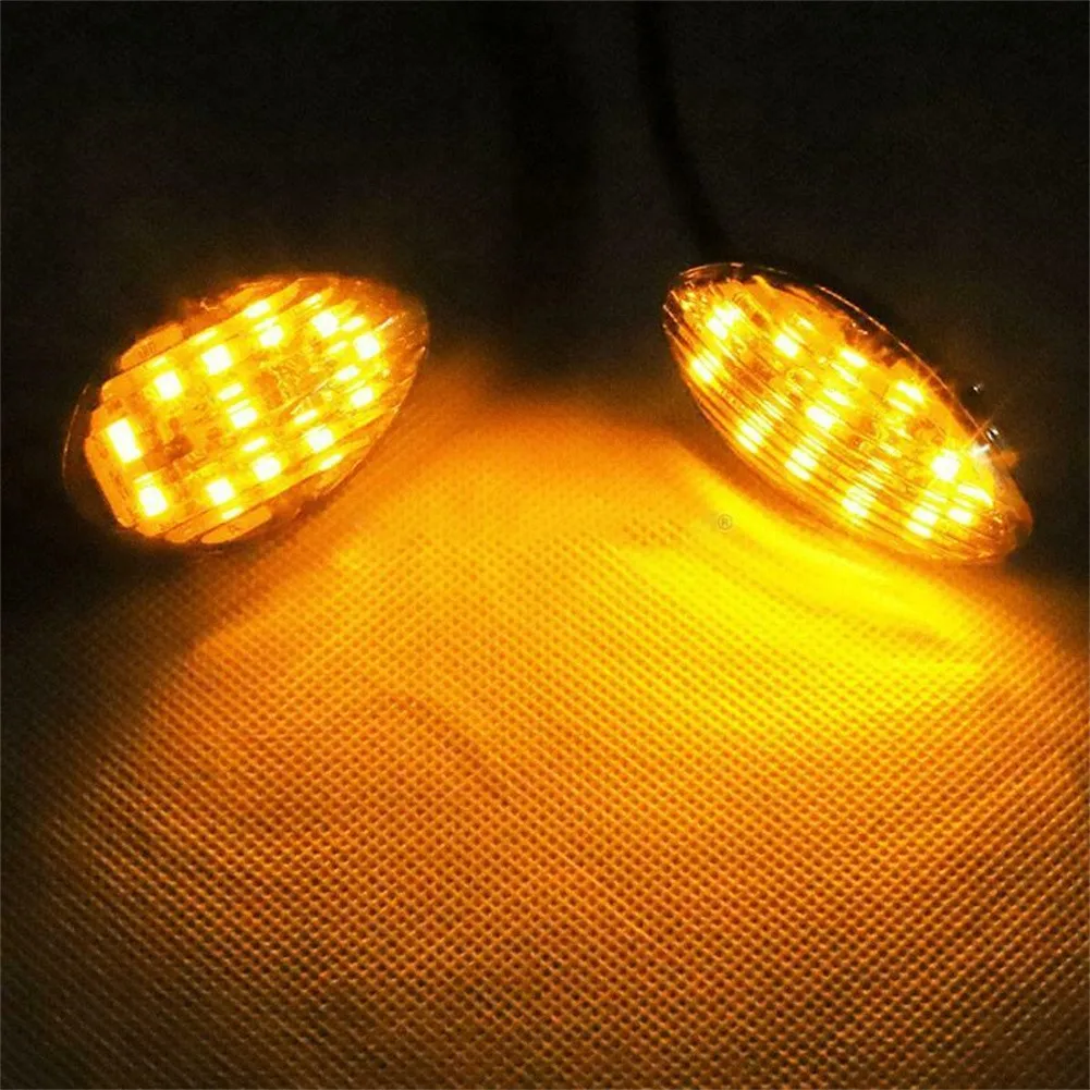 

2Pcs Turn Signal Lights DC-12V Motorcycle LED Blinker Turn Signal Light For Honda CBR600RR CBR600F4i CBR1000RR