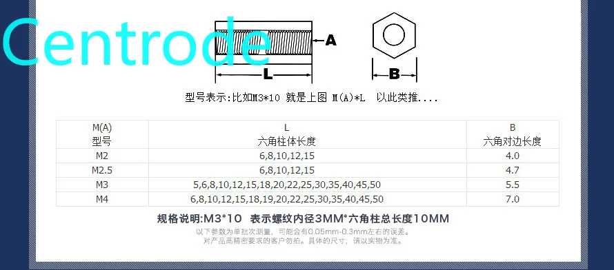 white isolation column hexagonal two-way nylon plastic support M2-M4 20PCS | Обустройство дома