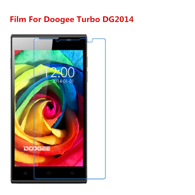 1/2/5/10 шт. ультратонкая прозрачная защитная пленка для HD ЖК-экрана с тканевой пленкой для очистки Для Doogee Turbo DG2014.