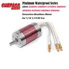 Платиновый водонепроницаемый 2845 2600KV 2800KV 3100KV 3800KV 3930KV 4370KV 5000KV 5900KV бесщеточный двигатель для 112 114 RC части автомобиля