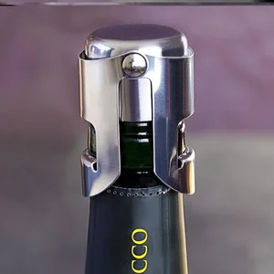 304 Stainless Steel Champagne Cork Wine Cork Portable Sealing Machine Bar Stopper Wine Cork Sparkling Wine Champagne Cap