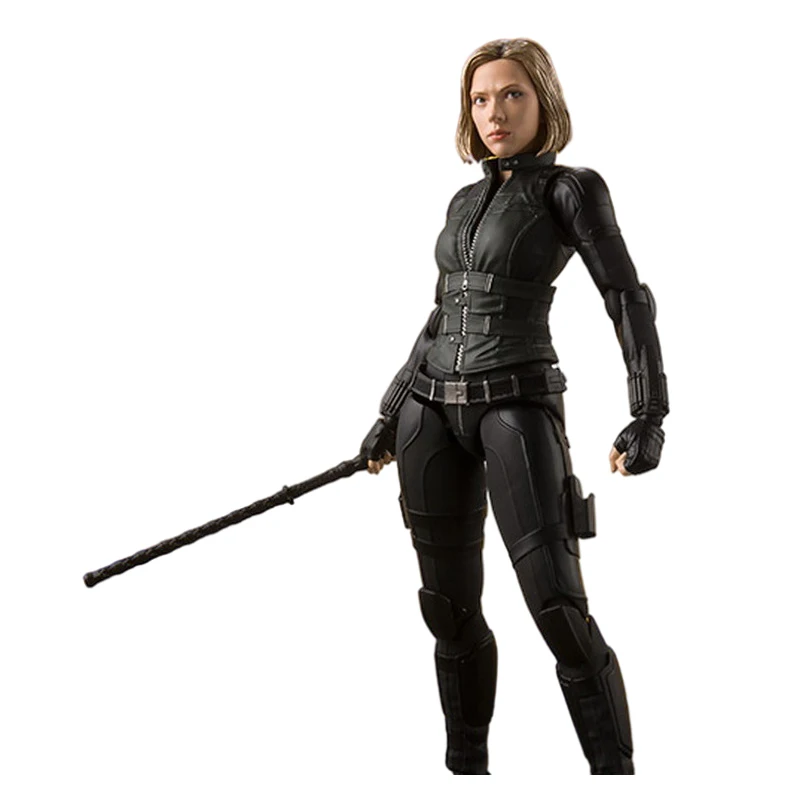 SHF Marvel легенды Мстители: война бесконечности Наташа Романоф экшн-фигурка Черная
