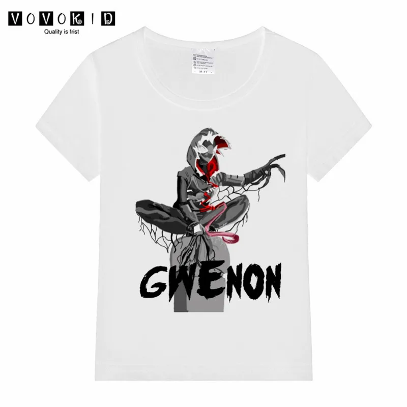 Для маленьких девочек и мальчиков фильм Marvel Venom футболка с принтом детская Managa смешные футболки для маленьких девочек, розового, серого, белого цвета, кофта - Цвет: P1765J-white