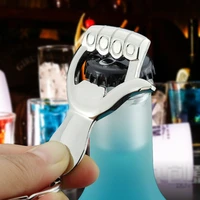 alloy wrench corkscrew keychain for men women hand keyring jewelry bottle cap key holder car bag pendant charm athlete club gift