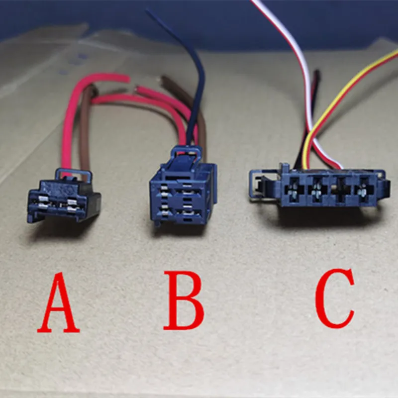 

Car cold air heater blower resistance plug harness FOR BMW E81 E82 E87 E88 X1 X2 X3 X4 X5