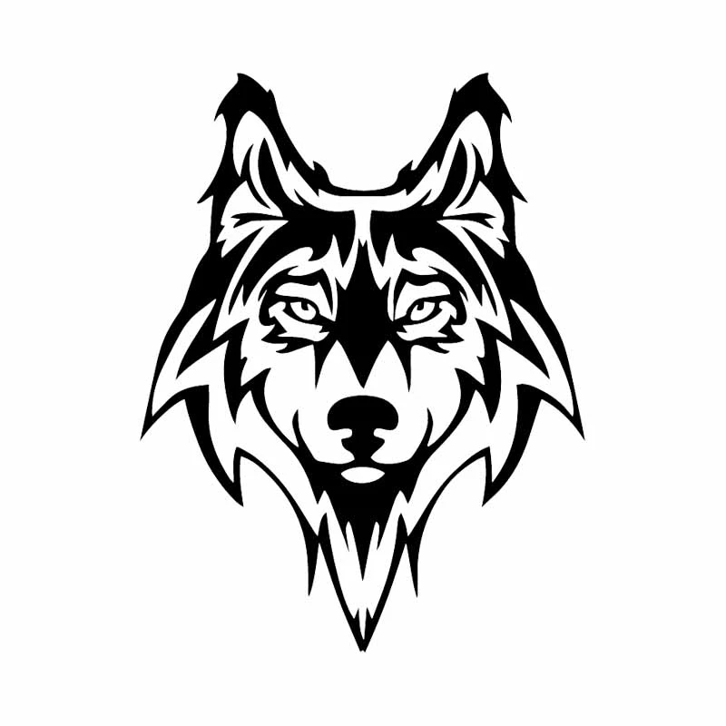 PLAY COOL Wolf Dog Doggy Snout Забавный рисунок наклейка для автомобиля внешние аксессуары