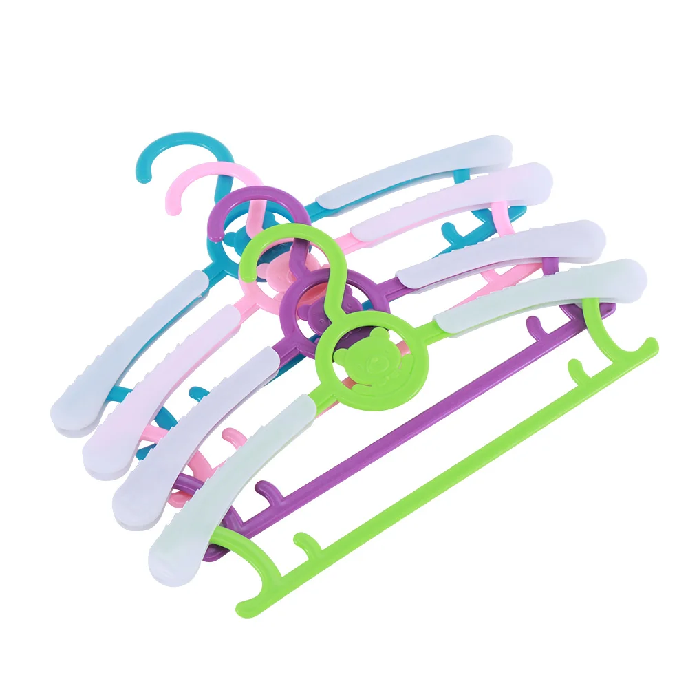 Регулируемые детские вешалки 5 шт. многофункциональная Нескользящая вешалка для