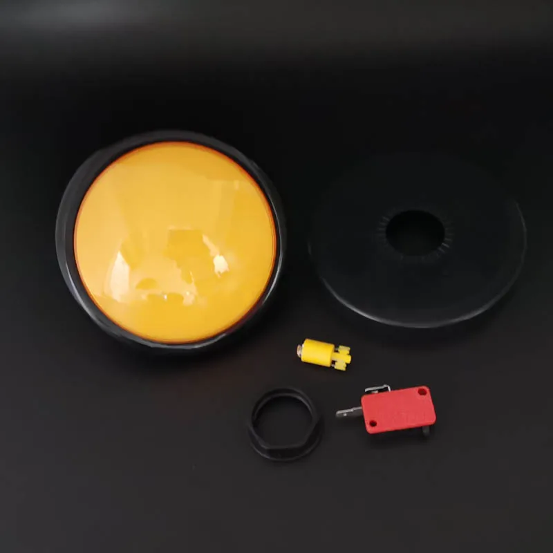 2 шт. 100 мм Большой Круглый кнопочный светодиодный с подсветкой