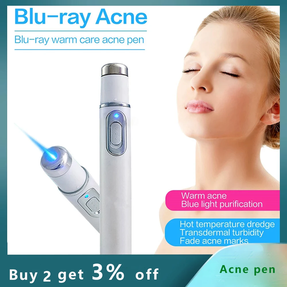 

MAXFRESH Plasma Pen Pimple Skin Tag Removal Treatment Facial Cleansing Tool Laser Pen Blue Light Skin Care Beauty Equipment