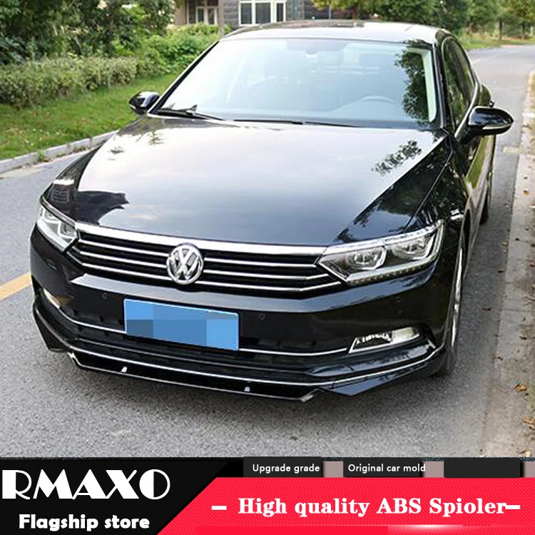 Для Volkswagen Passat B8 Body kit спойлер 2017 2018 для ABS задний передний бампер диффузор защитные