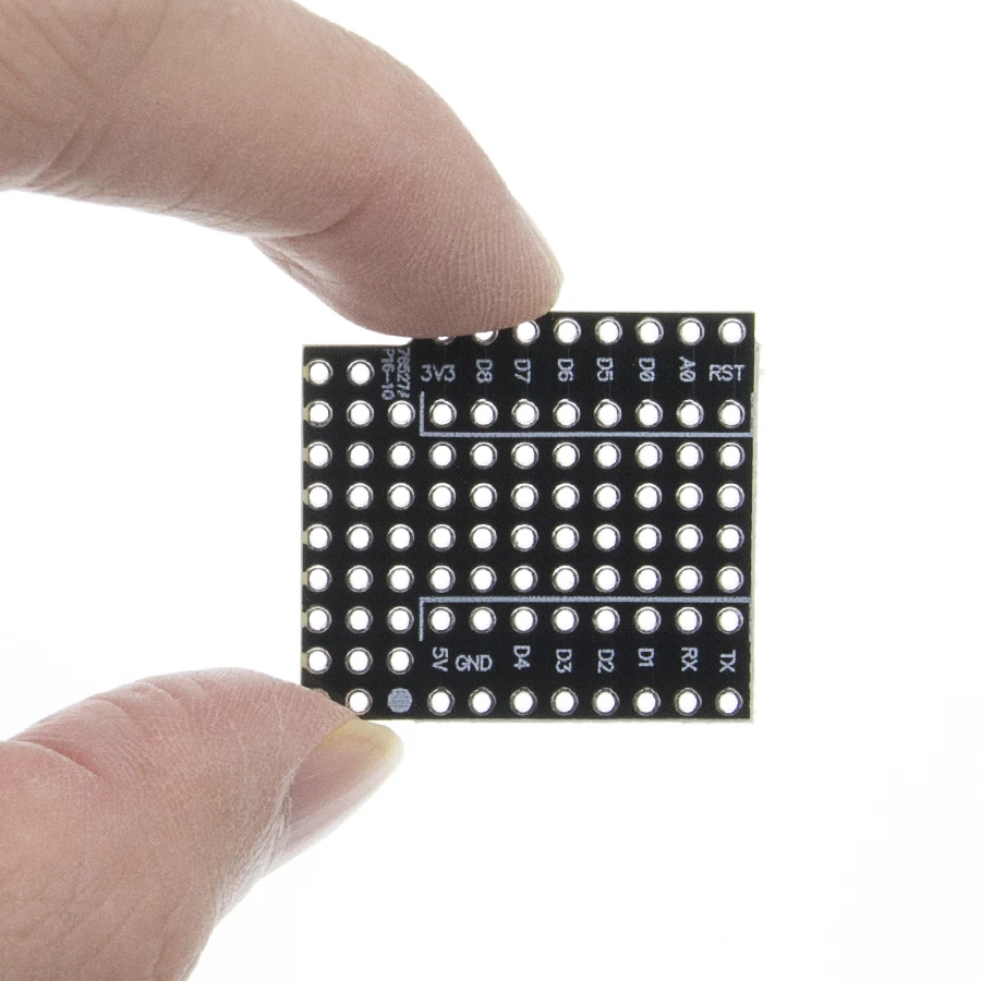 10 наборов прототипов для WeMos D1 mini двухсторонняя плата perf совместима | Электронные