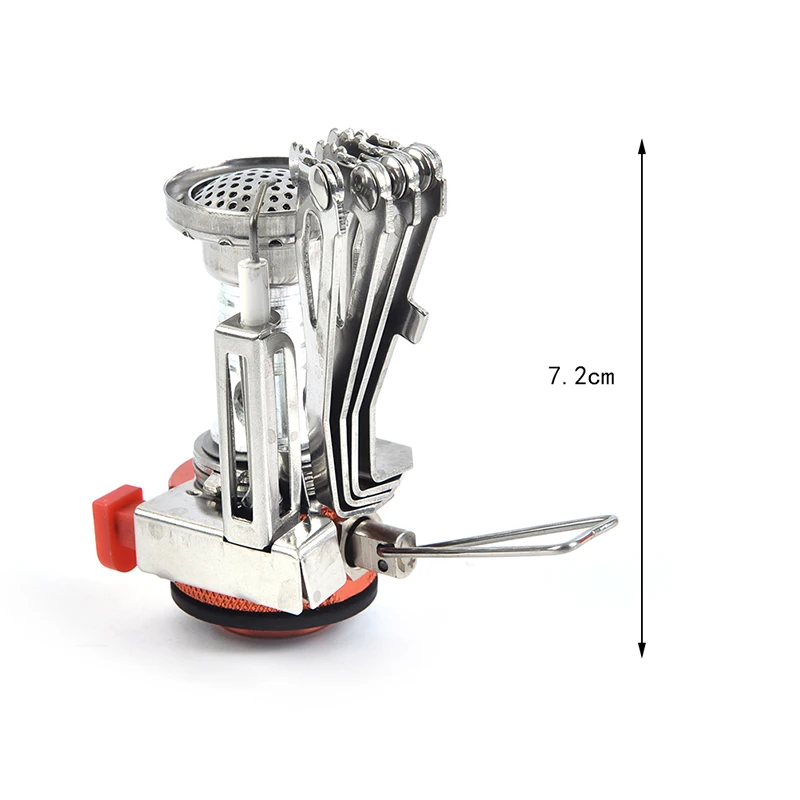 

Mini Folding Outdoor Gas Camping Stoves Furnace Cooking Picnic Stoves Cooker Burners With Adjustable Stainless Steel Furnace