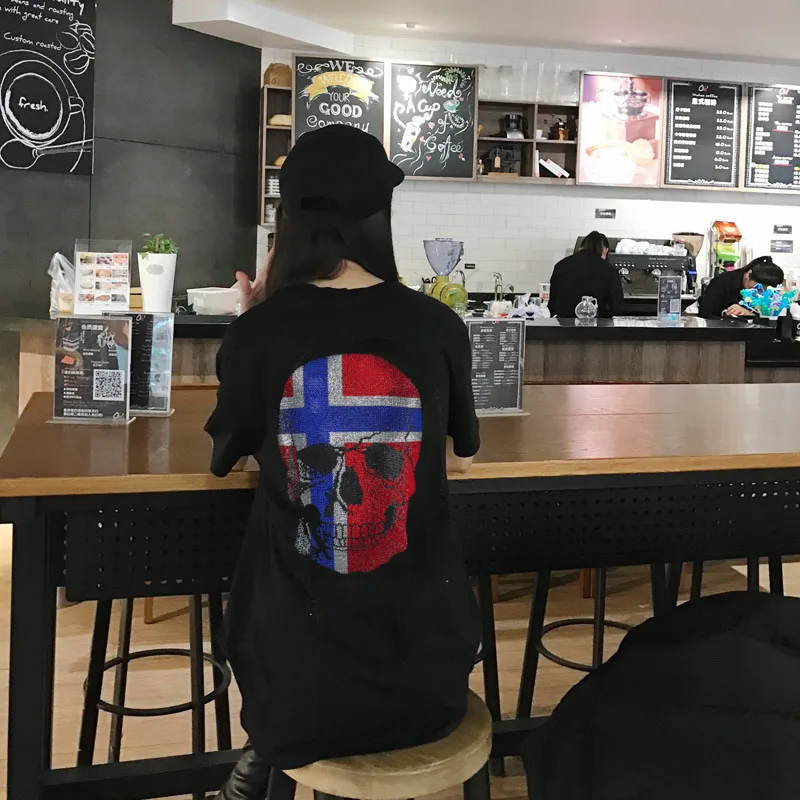 

Свободная дизайнерская футболка, женские повседневные рубашки, топ с круглым вырезом и длинным рукавом, свободная футболка, одежда, новинка 2020