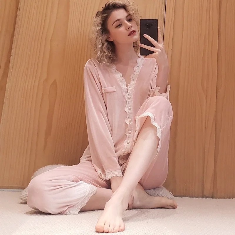 Новинка весна осень 2021 пикантная кружевная окантовка из двух частей Осенняя