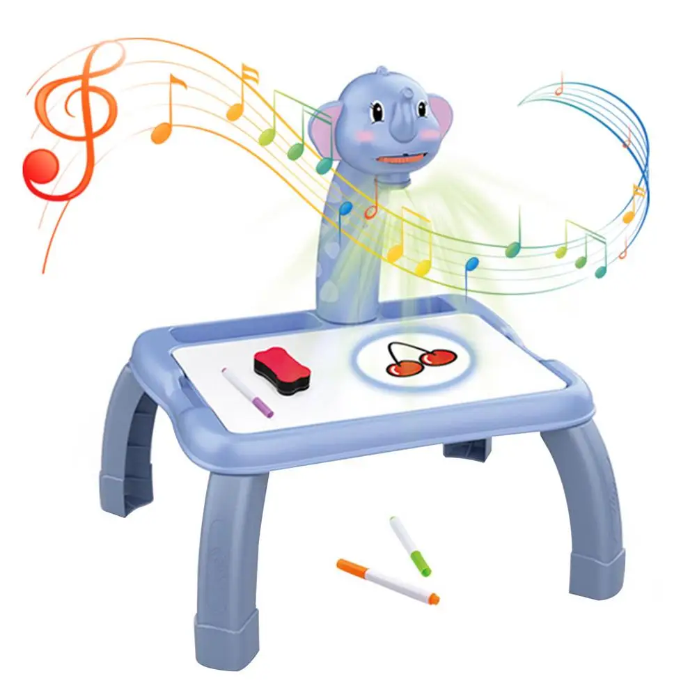 

Projector Drawing Table For Kids Projection Drawing Board Educational Toy Smart Drawing Board For 6-12 Kids Toddlers Girls Boys