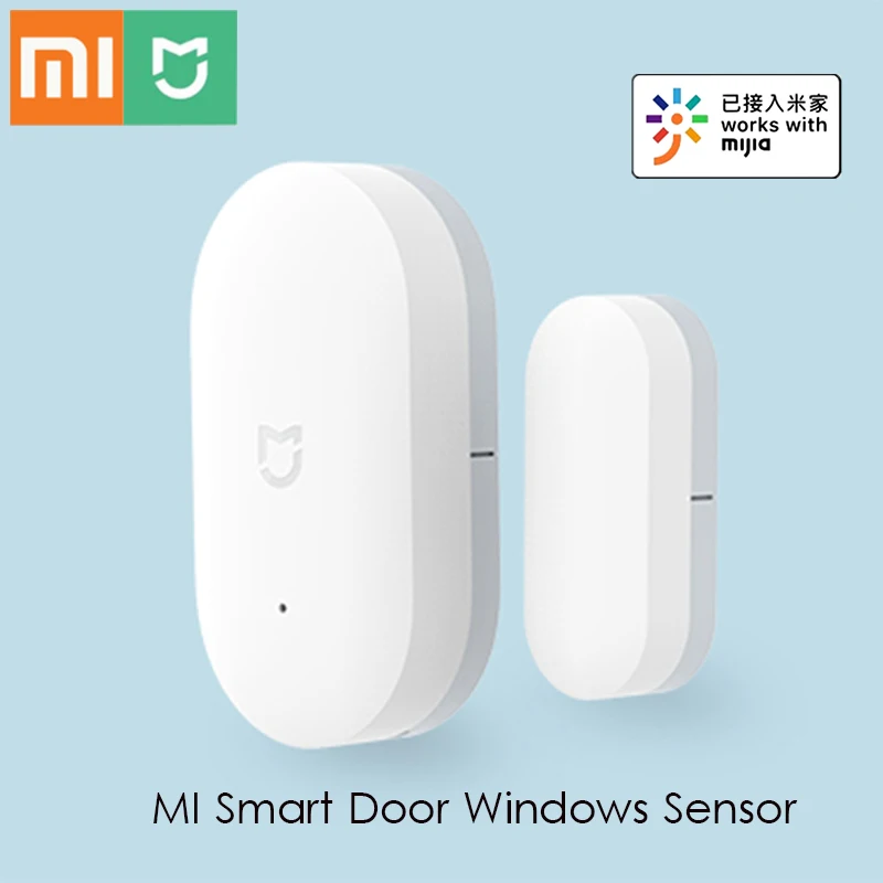 Оригинальный умный датчик двери и окна Xiaomi переключатель времени с