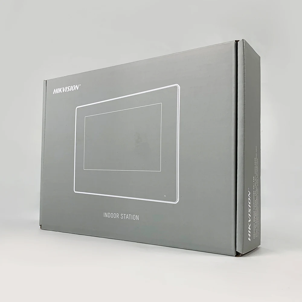 Pаспродажа Hikvision DS-KH6320-WTE1 внутренний монитор POE с 7-дюймовым экраном, видеодомофоном, WIFI, громкоговорителем и микрофоном