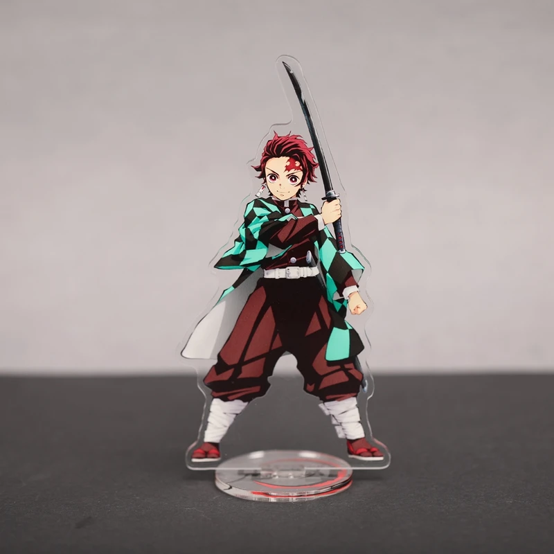 Kamado Tanjirou 17 см японского аниме демон Slayer Kimetsu no Yaiba акриловые стоячие фигурки карты Kamado Tanjirou Nezuko стенд фигурка - Цвет: Kamado Tanjirou