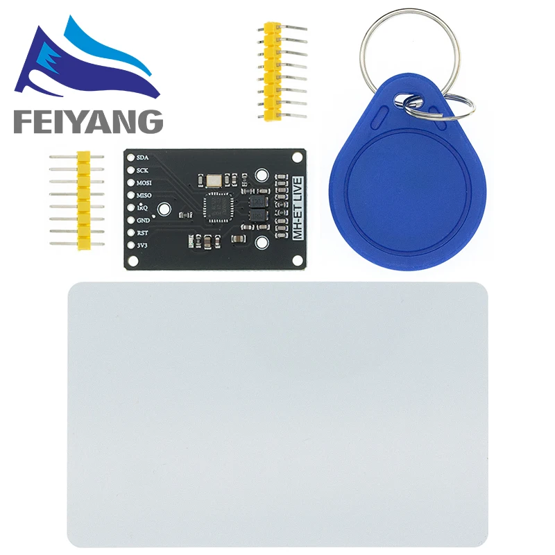 10 шт. RFID модуль RC522 мини комплекты S50 13 56 МГц (6 см) с бирками SPI писать и читать для