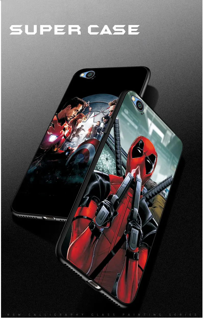Супергерой чехол для телефона для Xiaomi redmi Go чехол для redmi Go Marvel Мстители черный ТПУ бампер для Xiaomi redmi Go redmi go 5,0"
