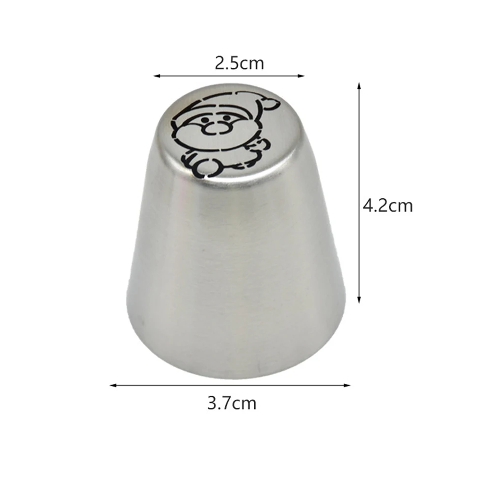 5 шт. Рождественская выпечка Toool из нержавеющей стали насадка для пирожных